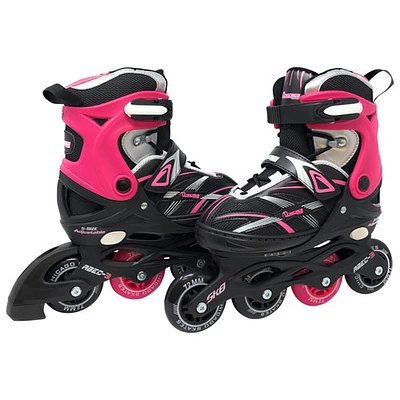 Chicago Adjustable MA7 Inline Skates - Pink - Size 5-9