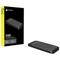 Corsair EX100U 2TB USB-C 1TB External Solid State Drive (CSSD-EX100U2TB)