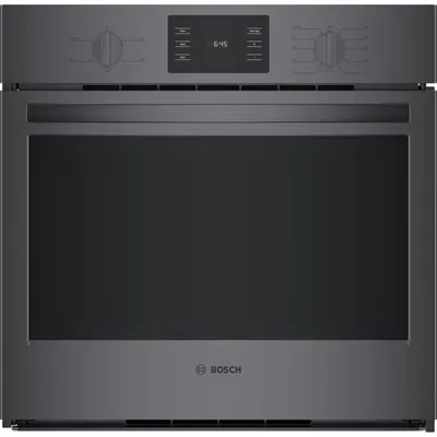 Open Box - Bosch 30" 4.6 Cu Ft Self-Clean Electric Wall Oven (HBL5344UC) -Black Stainless -Perfect Condition