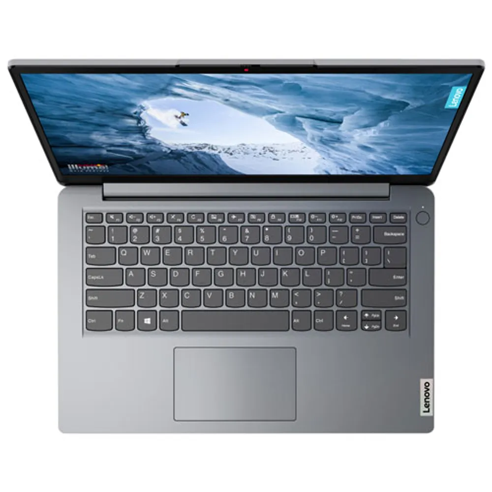Lenovo IdeaPad 1 14" Laptop w/ 1 year of Microsoft 365 - Cloud Grey (Intel Celeron/128GB eMMC SSD/4GB RAM)
