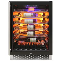 Vinturi 41-Bottle Wine Cellar (VRIW4101BL) - Black Stainless Steel