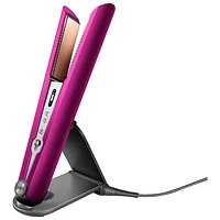 Dyson Corrale Straightener with Foldable Dock - Fuchsia/Nickel