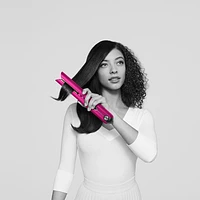 Dyson Corrale Straightener with Foldable Dock - Fuchsia/Nickel