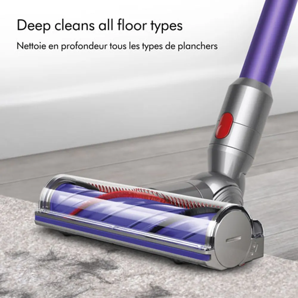 Dyson V8 Origin Plus Cordless Stick Vacuum - Silver/Purple