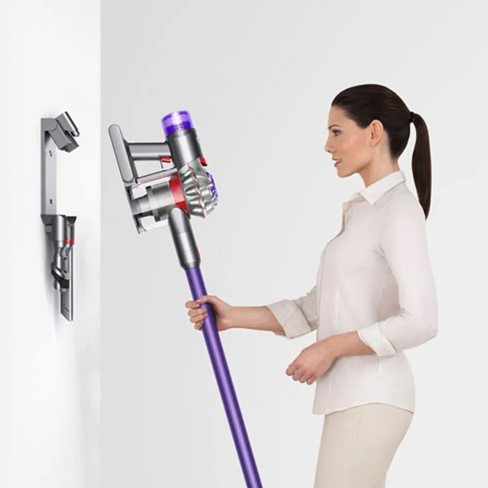 Dyson V8 Origin Plus Cordless Stick Vacuum - Silver/Purple