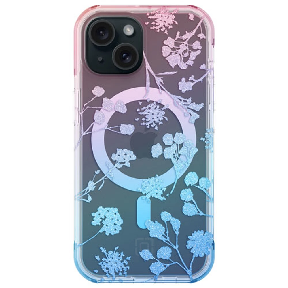 Incipio Forme Fitted Hard Shell Case with MagSafe for iPhone 16e/15/14/13 - Ombre Floral
