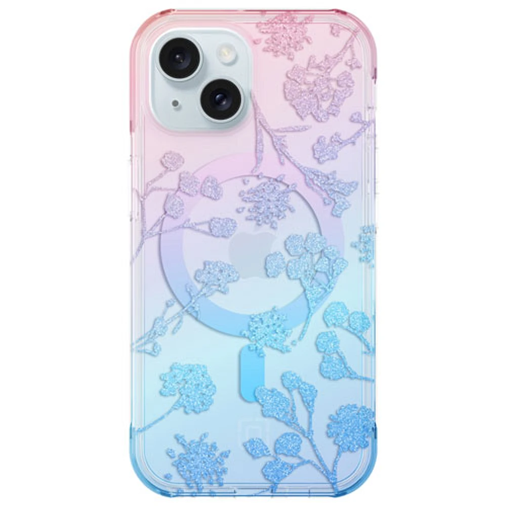 Incipio Forme Fitted Hard Shell Case with MagSafe for iPhone 16e/15/14/13 - Ombre Floral