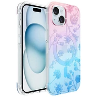 Incipio Forme Fitted Hard Shell Case with MagSafe for iPhone 16e/15/14/13 - Ombre Floral
