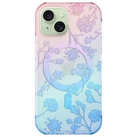 Incipio Forme Fitted Hard Shell Case with MagSafe for iPhone 16e/15/14/13 - Ombre Floral