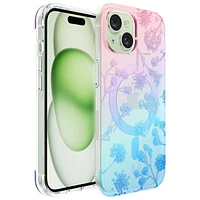 Incipio Forme Fitted Hard Shell Case with MagSafe for iPhone 16e/15/14/13 - Ombre Floral