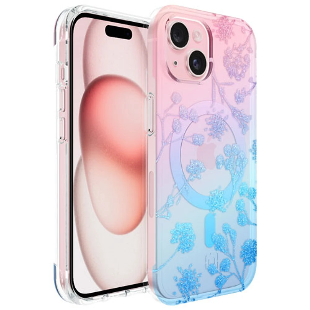 Incipio Forme Fitted Hard Shell Case with MagSafe for iPhone 16e/15/14/13 - Ombre Floral