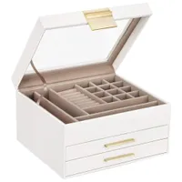 Boutique Home 3-Layer Jewellery Box