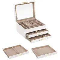 Boutique Home 3-Layer Jewellery Box