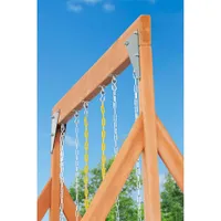 Creative Cedar Designs Trailside Wooden Swingset