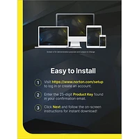 Norton 360 for Gamers (PC/Mac) - 3 Devices - 50GB Cloud Backup - 1-Year Subscription - Digital Download