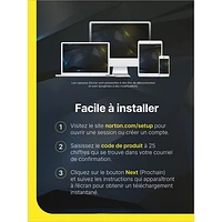 Norton 360 for Gamers (PC/Mac) - 3 Devices - 50GB Cloud Backup - 1-Year Subscription - Digital Download