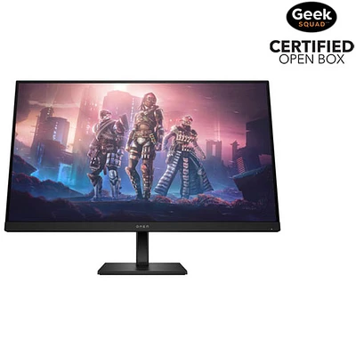 Boîte ouverte - Moniteur de jeu FreeSync DEL IPS 165 Hz GTG 1 ms de 31,5 po Omen de HP (OMEN 32q) - Noir