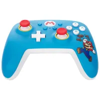 Manette avec fil de PowerA pour Switch - Mario casseur de briques