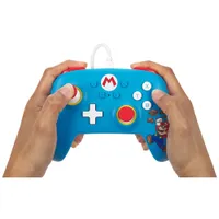 Manette avec fil de PowerA pour Switch - Mario casseur de briques