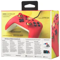 Manette avec fil de PowerA pour Switch - Pikachu 025