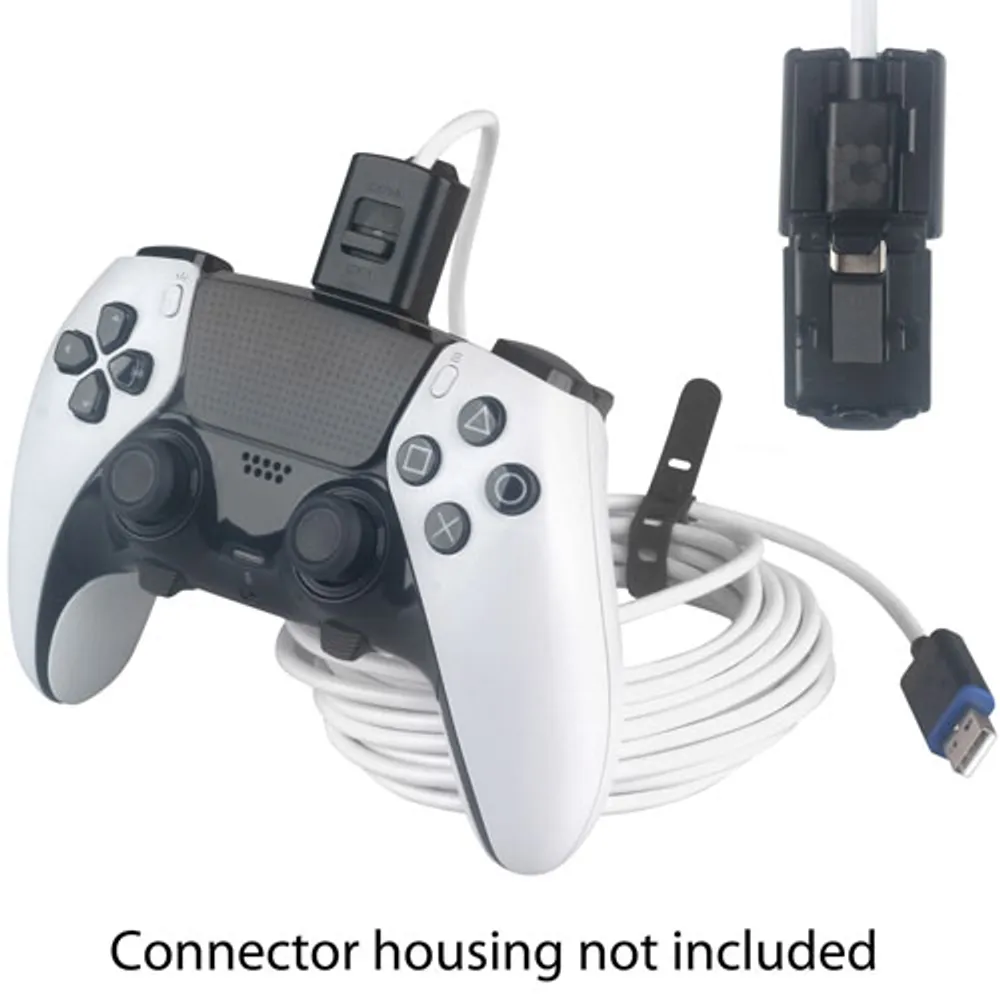Insignia 4.6m (15 ft.) Charge and Play Cable for Playstation 5