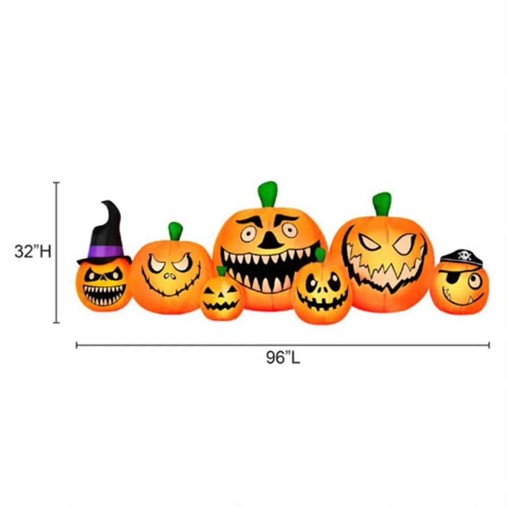 Occasions 8 Ft. Inflatable Pumpkin Patch