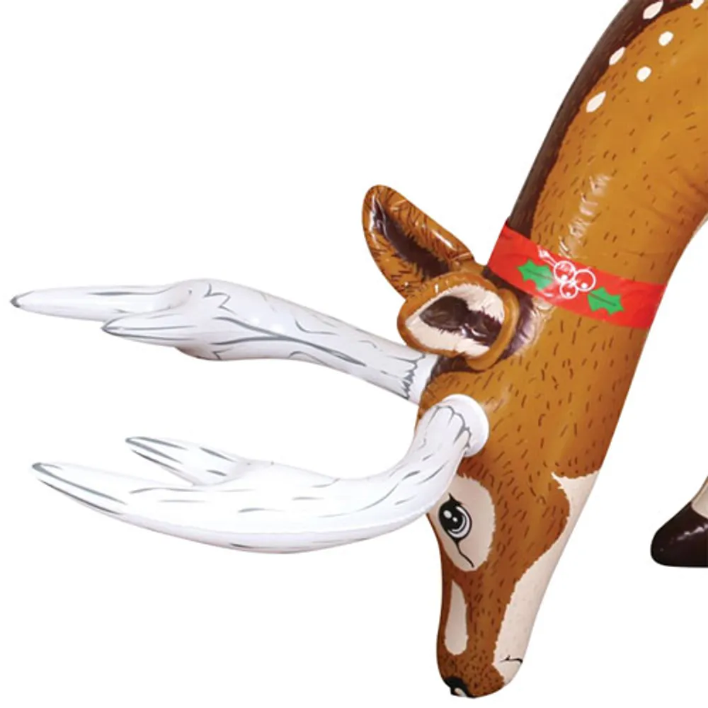 Occasions 4 Ft. Inflatable Grazing Style Reindeer