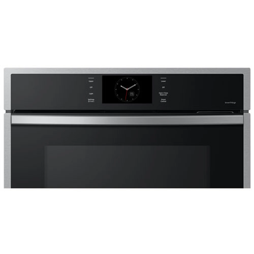 Samsung 30" 5.1 Cu. Ft. Double True Convection Electric Wall Oven (NV51CG600DSRAA) - Stainless Steel