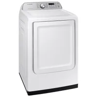 Samsung 7.4 Cu. Ft. Smart Electric Dryer (DVE47CG3500WAC) - White