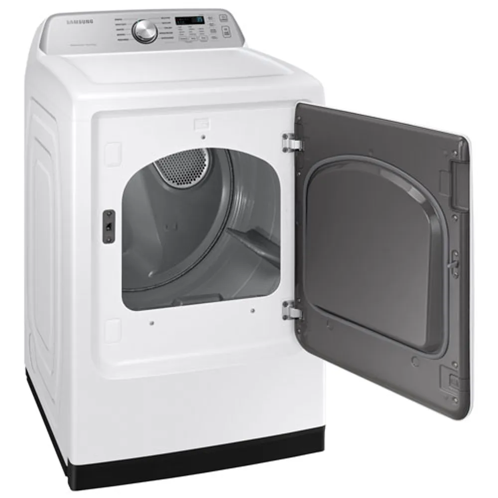 Samsung 7.4 Cu. Ft. Smart Electric Dryer (DVE47CG3500WAC) - White