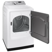 Samsung 7.4 Cu. Ft. Smart Electric Dryer (DVE47CG3500WAC) - White