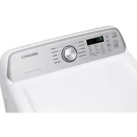 Sécheuse électrique intelligente de 7,4 pi³ de Samsung (DVE47CG3500WAC) - Blanc