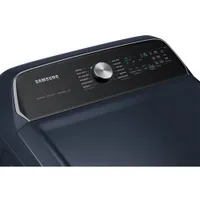 Samsung 7.4 Cu. Ft. Electric Steam Dryer (DVE54CG7155DAC) - Navy