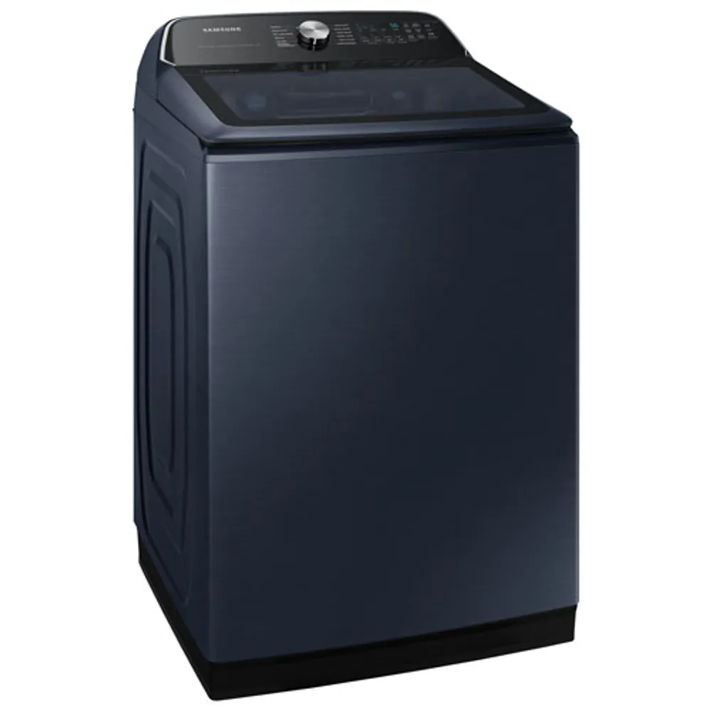 Samsung 6.2 Cu. Ft. Top Load Washer (WA54CG7150ADA4) - Brushed Navy