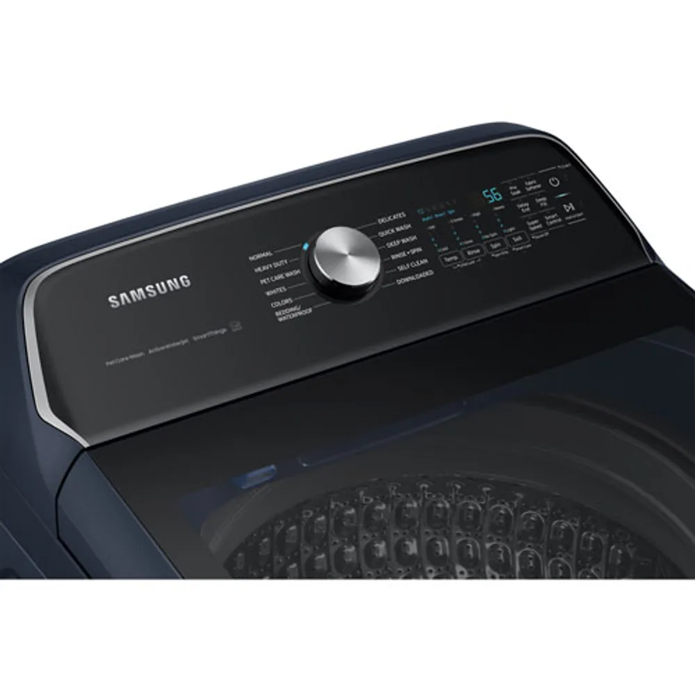 Samsung 6.2 Cu. Ft. Top Load Washer (WA54CG7150ADA4) - Brushed Navy