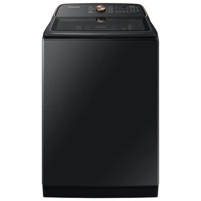 Samsung 6.2 Cu. Ft. Top Load Washer (WA54CG7550AVA4) - Brushed Black