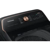 Samsung 6.2 Cu. Ft. Top Load Washer (WA54CG7550AVA4) - Brushed Black