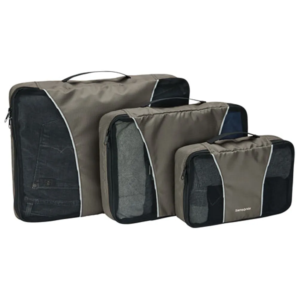 Samsonite 3-Piece Packing Cube Set - Charcoal