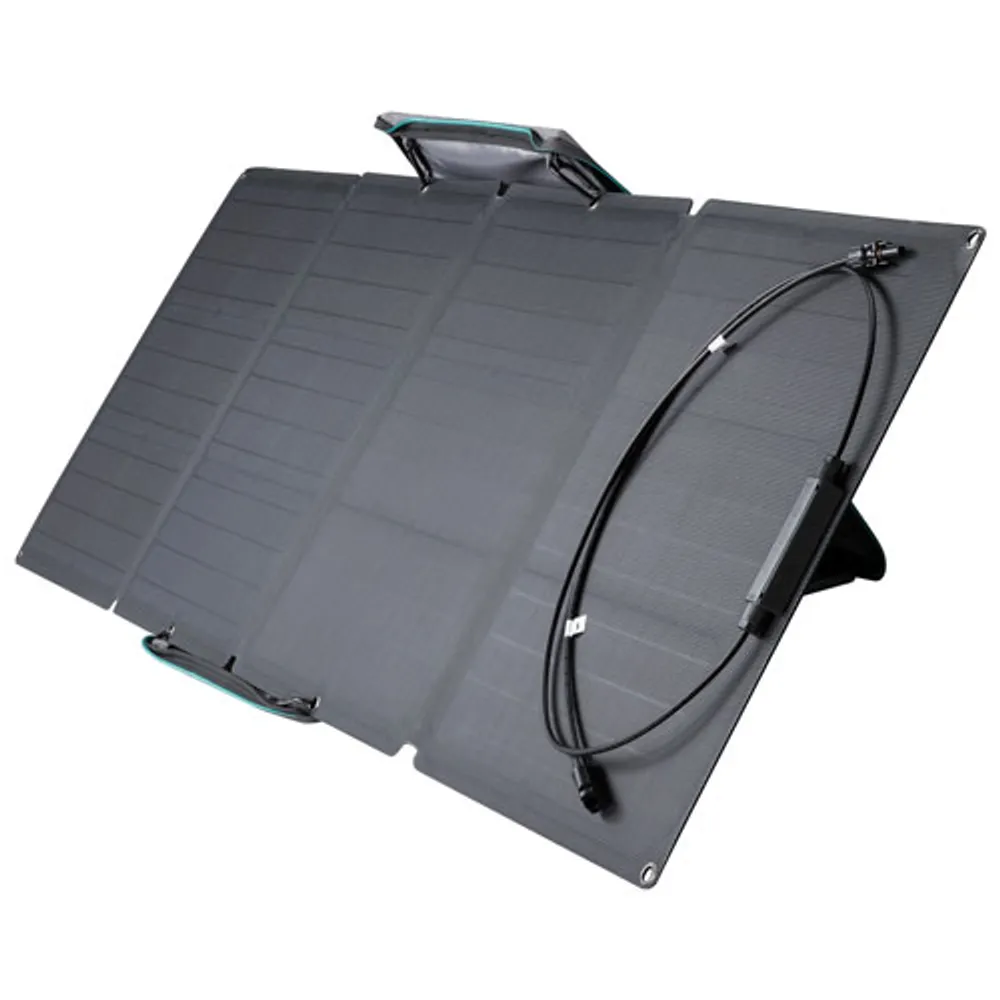 EcoFlow RIVER 2 Portable Power Station & Watts Solar Panel Bundle