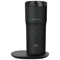 Tasse de voyage intelligente à température réglable de 355 ml (12 oz) Mug 2+ d'Ember - Noir