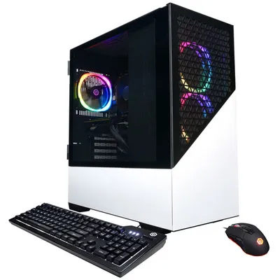 CyberPowerPC Gamer Master Gaming PC (AMD Ryzen 7 7700/2TB SSD/16GB RAM/GeForce RTX 4060/Win 11) - Eng