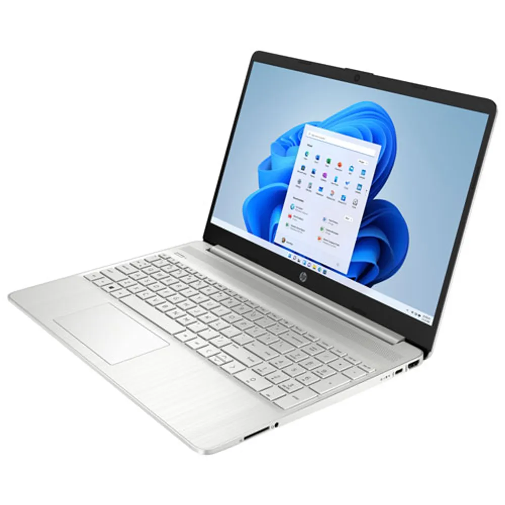 HP 15.6" Laptop - Natural Silver (Intel Core i3-1215U/512GB SSD/8GB RAM/Windows 11 Home)