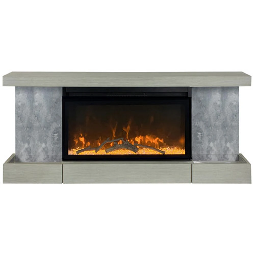 ActiveFla Home Decor Series 48" Electric Fireplace - Grey