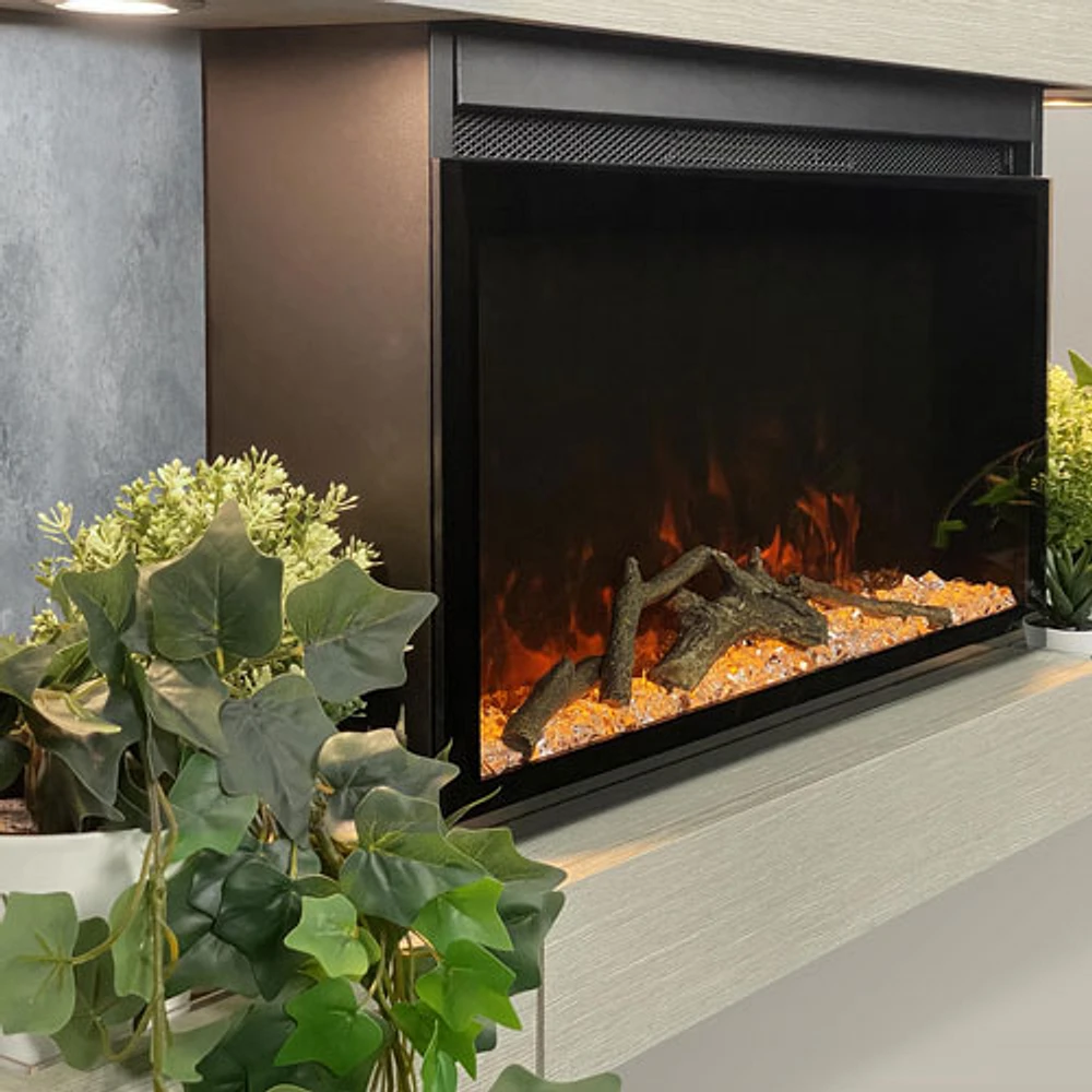 ActiveFla Home Decor Series 48" Electric Fireplace - Grey