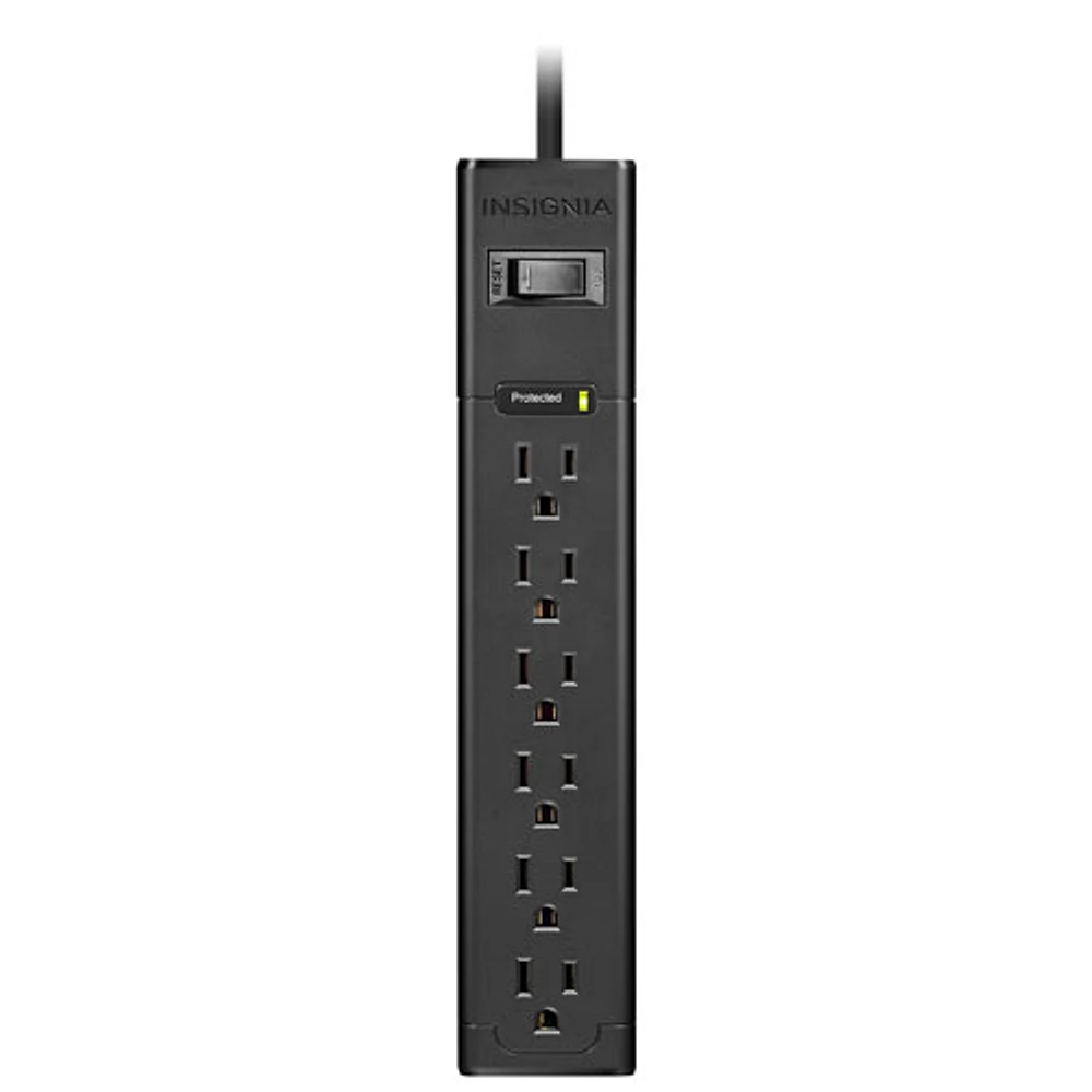 Insignia 6-Outlet Surge Protector - Only at Best Buy