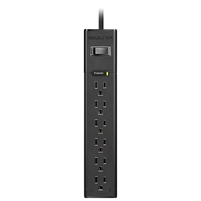 Insignia 6-Outlet Surge Protector - Only at Best Buy