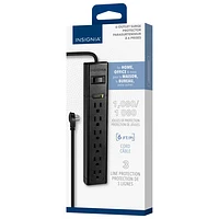 Insignia 6-Outlet Surge Protector - Only at Best Buy