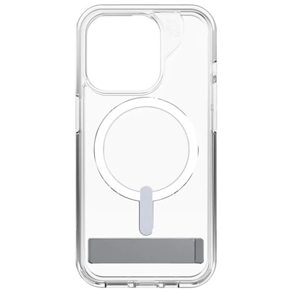 ZAGG Crystal Palace Snap Fitted Hard Shell Case with MagSafe for iPhone 15 Pro - Clear