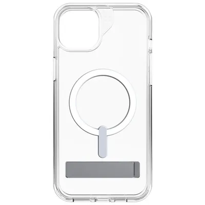 Étui rigide ajusté Crystal Palace Snap de ZAGG avec MagSafe pour iPhone 15 Plus - Transparent