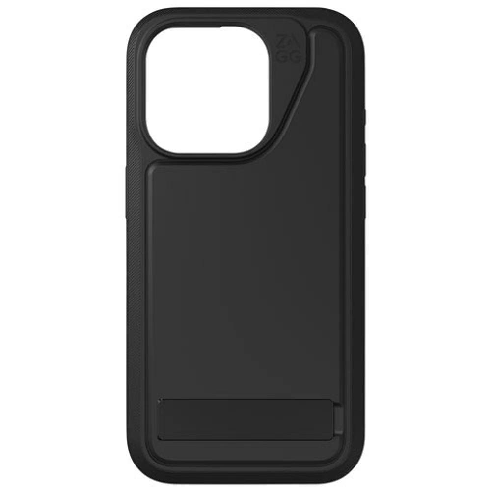 ZAGG Everest Snap Fitted Hard Shell Case with MagSafe for iPhone 15 Pro - Black